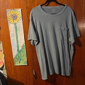 J. Crew Women's Gray Short Sleeve Tee